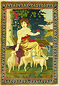ペルシャ絨毯（カシャーン）